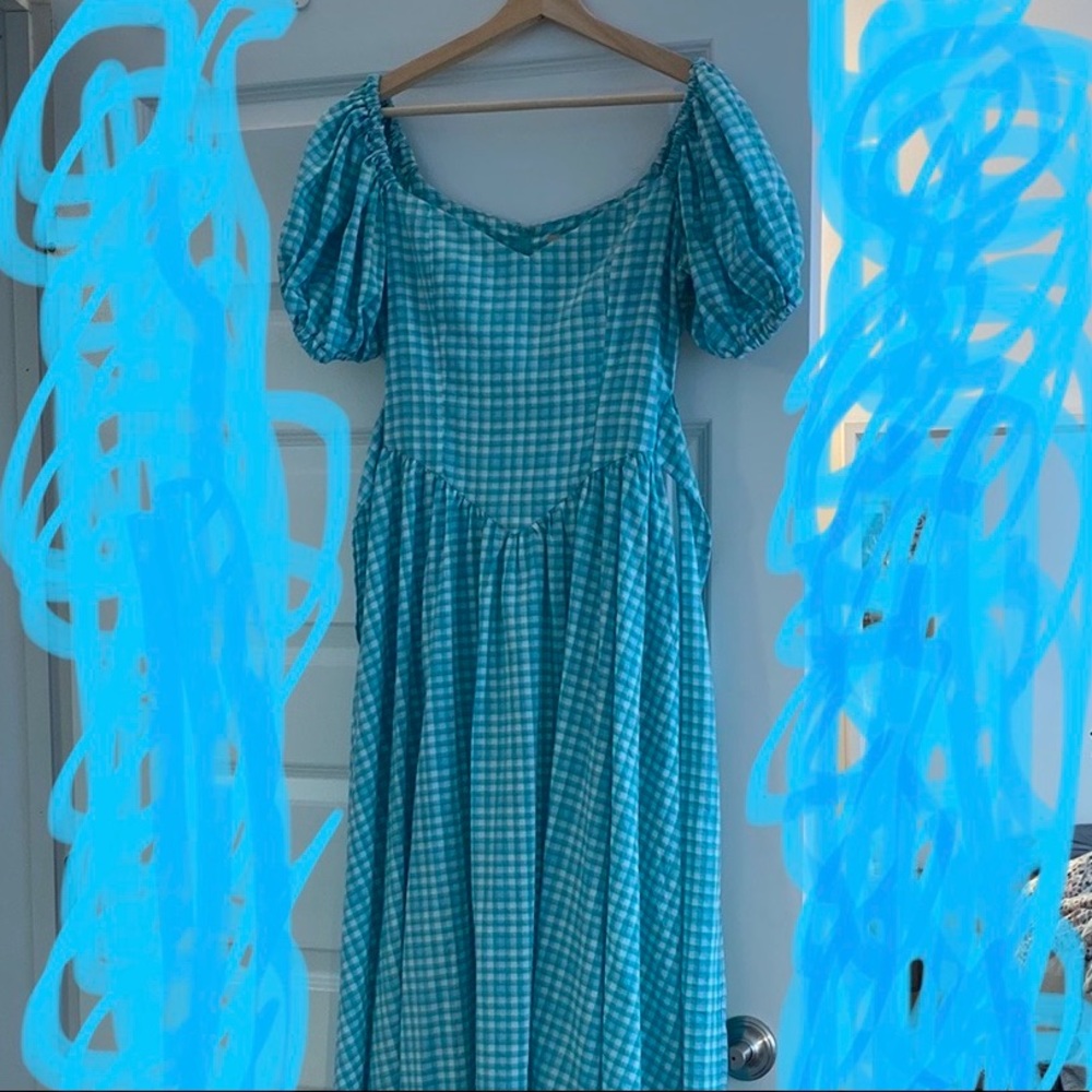 Fashion Brand Company - Green Plaid Dress 2020! Only worn out once!